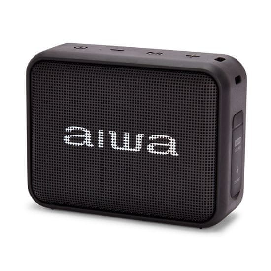 AIWA Bezdrôtový reproduktor Bluetooth s TWS - BS-200BK