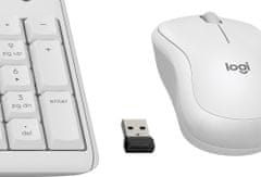 Logitech MK295 Silent, biela