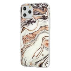 IZMAEL Silikónové trblietavé puzdro Marble pre Xiaomi Redmi 9 - Multifarebná 5 KP17796