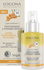 LOGONA Vyhladzujúce 2 fázové olejové sérum - 30ml