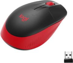 Logitech M190, červená (910-005908)