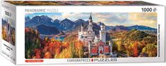 EuroGraphics Pohľad na Neuschwanstein - PANORAMATICKÉ PUZZLE