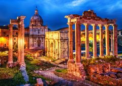 Blue Bird Forum Romanum