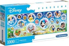 Clementoni Svet Disney - PANORAMATICKÉ PUZZLE