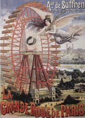 Plagát - Veľké koleso v Paríži