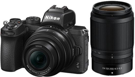 Nikon Z50 + 16-50mm DX + 50-250mm DX (VOA050K002)