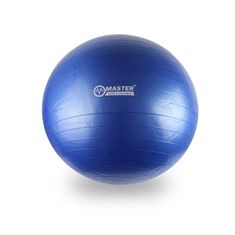 Master gymnastická lopta Super Ball priemer 85 cm - modrá