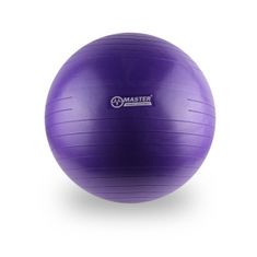 Master gymnastická lopta Super Ball priemer 55 cm - fialová