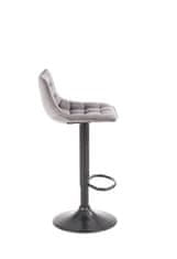 Halmar Barová stolička H-95 - sivá / čierna