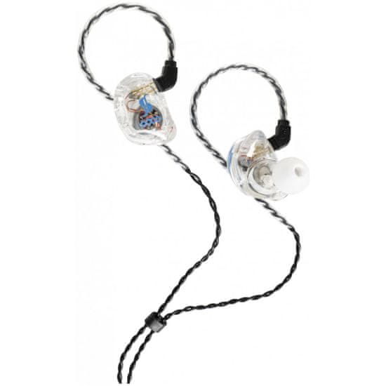 Stagg SPM-435 TR, 4-driver in-ear slúchadlá, transparentné