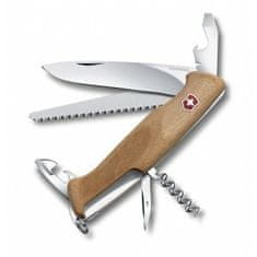 Victorinox 0.9561.63 RangerWood 55 multifunkčný nôž 130 mm, orechové drevo, 10 funkcií 