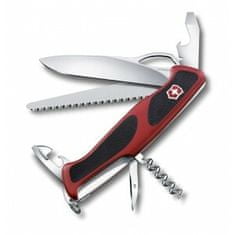 Victorinox 0.9563.MC RangerGrip 79 multifunkčný nôž 130 mm, červeno-čierna, 12 funkcií