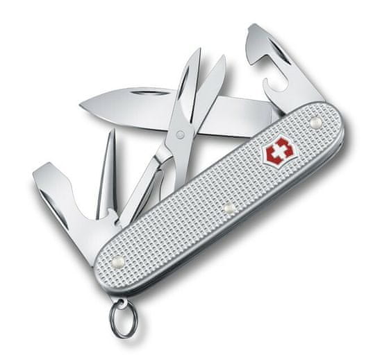 Victorinox 0.8231.26 Pioneer X Alox multifunkčný nôž 93 mm, strieborná, 9 funkcií