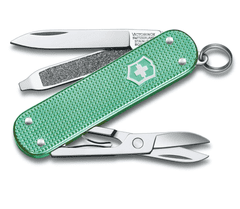 Victorinox 0.6221.221G Classic Colors Alox Minty Mint multifunkčný nôž 58 mm, mentolová, 5 funkcií