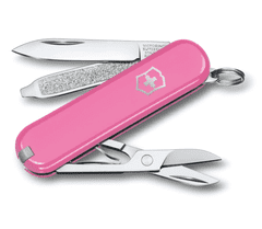 Victorinox 0.6223.51B1 Classic SD Colors Cherry Blossom, multifunkčný nôž, ružová, 7funkcií, blister