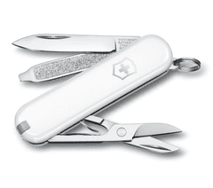 Victorinox 0.6223.7G Classic SD Colors Falling Snow multifunkčný nôž, biela, 7 funkcií