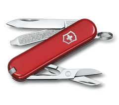 Victorinox 0.6223.G Classic SD Colors Style Icon multifunkčný nôž 58 mm, červená, 7 funkcií 