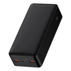 BASEUS Bipow Power Bank 30000mAh 2x USB / USB-C / Micro USB 20W QC, čierny