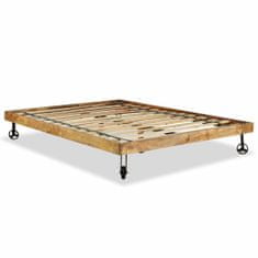 Vidaxl Rám postele z mangového dreva, 140x200 cm