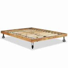 Vidaxl Rám postele z mangového dreva, 140x200 cm