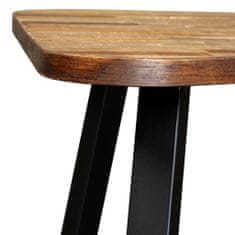 Vidaxl Súprava konferenčných stolíkov, 2 ks, recyklované teakové drevo