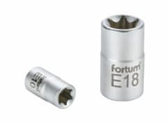 Fortum Hlavica nástrčná vnútorná TORX 1/2", E 18, L 38mm