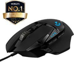 Logitech G502 Hero, čierna (910-005470)