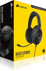 Corsair HS35 Stereo (CA-9011195-EU), čierna