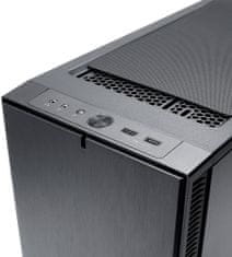 Fractal Design Define Mini C TG, sklo, čierna