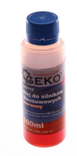 GEKO Olej pre dvojtaktné motory, 100ml, GEKO