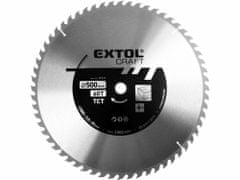 Extol Craft Kotúč pílový s SK plátkami, 600x3,0x30mm, 60T, šírka SK plátku 3,8mm
