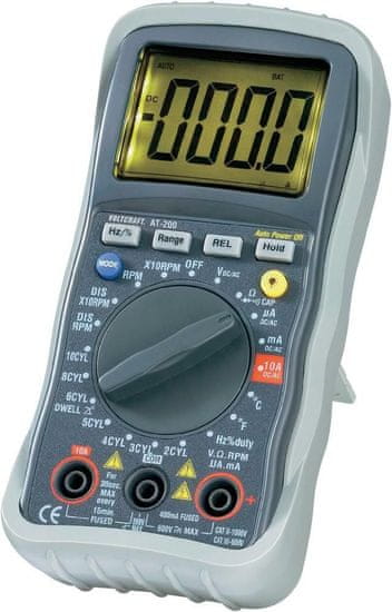 Voltcraft Digitálny multimeter Voltcraft AT-200, 3 roky záruka