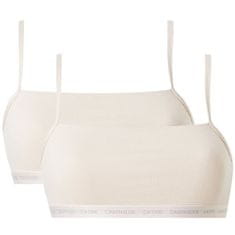 Calvin Klein 2 PACK - dámska podprsenka Bralette CK One QF6040E-W5I (Veľkosť L)