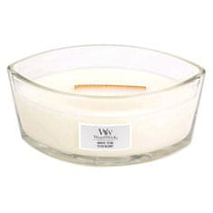 Woodwick Sviečka dekoratívna váza , Biely teak, 453.6 g