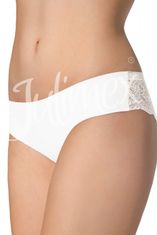 Julimex Dámske nohavičky Tanga white, biela, L