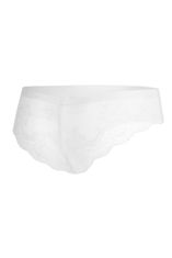 Julimex Dámske nohavičky Tanga white, biela, L