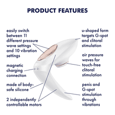 Satisfyer Vibrátor Satisfyer Pro 4 Couples (Original product)