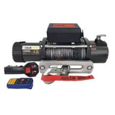 Golemtech Elektrický navijak Golemwinch 12000 SYNTETÍK 12V, 5,4 t, syntetické lano - Golemtech