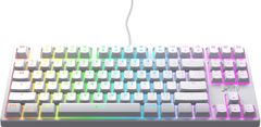 Xtrfy K4 TKL RGB, Kailh Red, US, biela (XG-K4-RGB-TKL-WH-R-US)