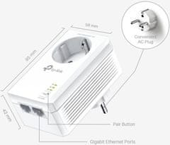 TP-LINK TL-PA7027PKIT Starter Kit, AV1000, Twin Pack