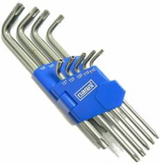 Narex Súprava kľúčov 9dielna TORX s otvorom TT10-50, NAREX 443000341