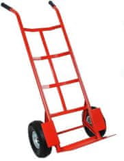 GEKO Ručný vozík-rudla, nosnosť 200kg 350x180mm, červený, GEKO
