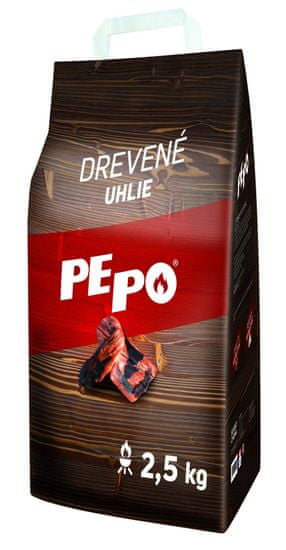 PEPO PE-PO drevené uhlie 2,5 kg