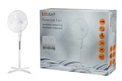 Solight Stojanový ventilátor 1S22, 40 cm, 45 W, biely