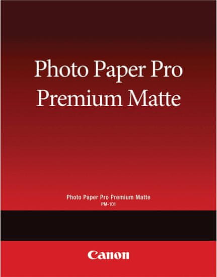 Canon Foto papier PM-101 Premium Matte, A2, 20 ks, 210g/m2, matný (8657B017)