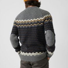 Fjällräven Övik Knit Sweater M, dark navy-terracotta brown, xl