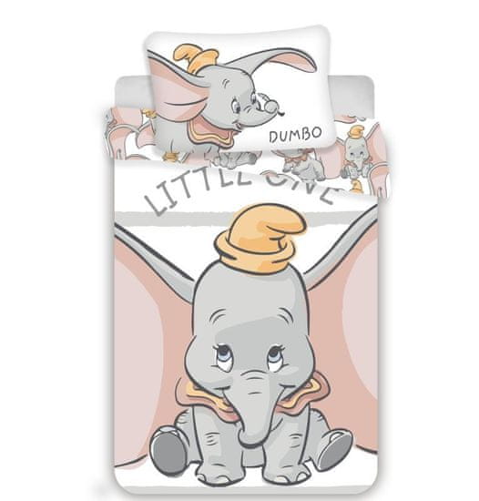 Jerry Fabrics Obliečky do postieľky Dumbo stripe baby 100/135, 40/60