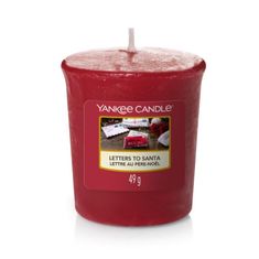 Yankee Candle votívne sviečka Letters To Santa (Vianoční prianie) 49g