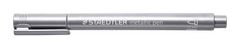 Staedtler Metalický popisovač, 1-2mm, kužeľový hrot, strieborná 8323-81