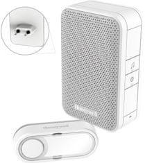 Honeywell bezdrôtový zvonček Series 3, 6 melódií (DC312SP2USB)